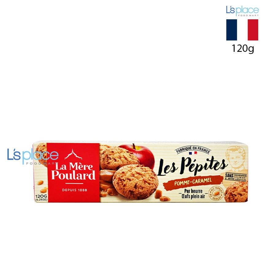 La Mère Poulard Bánh quy vị táo caramen