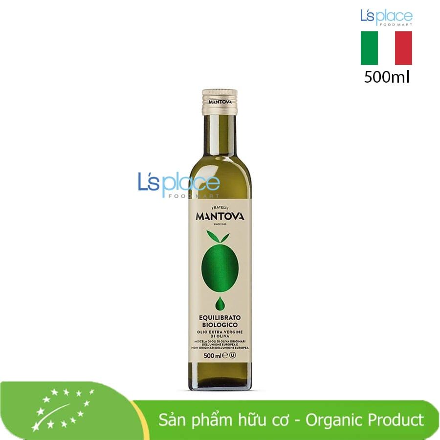 Mantova Dầu ô liu siêu nguyên chất hữu cơ Equilibrato Biologico