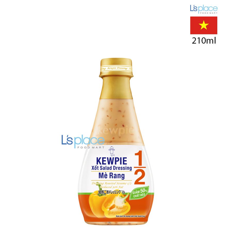 Kewpie Xốt mè rang giảm 50% béo