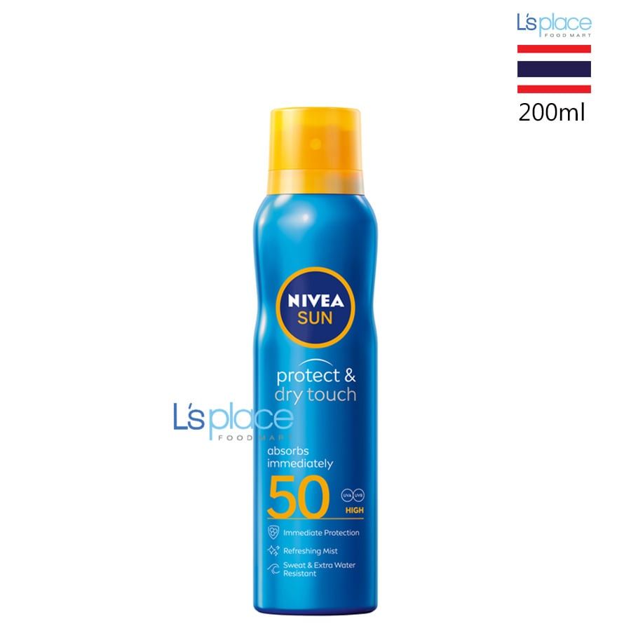 Nivea Sun Xịt Chống Nắng SPF50
