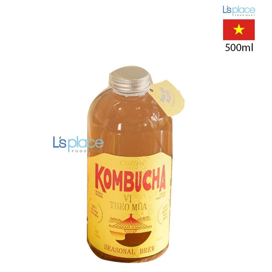 Cultra Trà Kombucha vị trái cây theo mùa