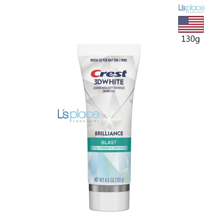 Crest 3D White Kem đánh răng Brilliance Blast