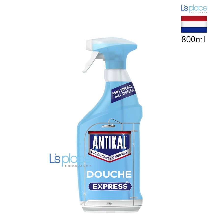 Antikal Xịt Tẩy Cặn Canxi cho Phòng Tắm Express