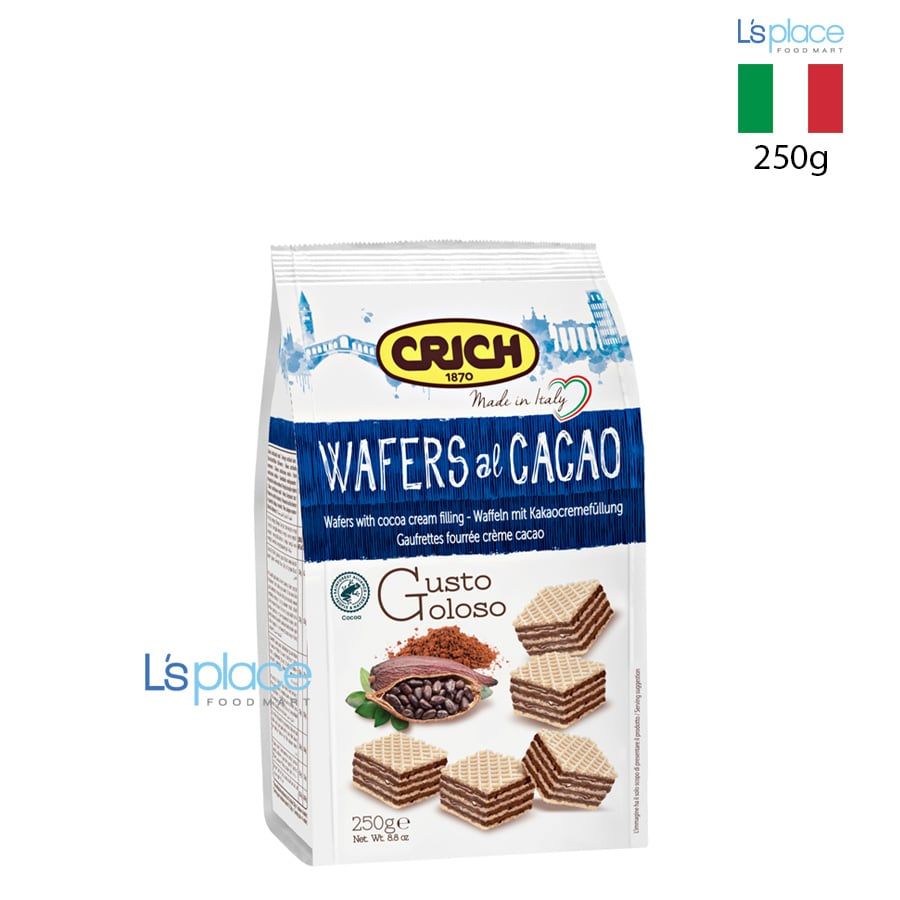 Crich Wafers Bánh xốp vị cacao