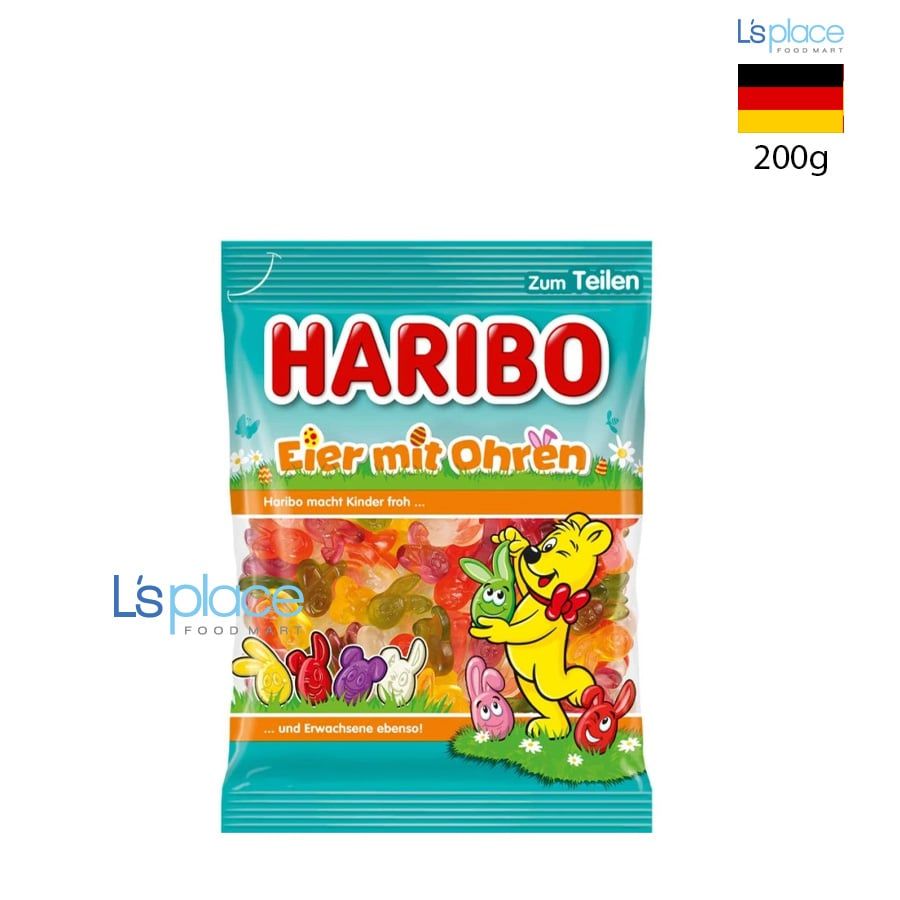 Haribo Kẹo dẻo Eier mit Ohren