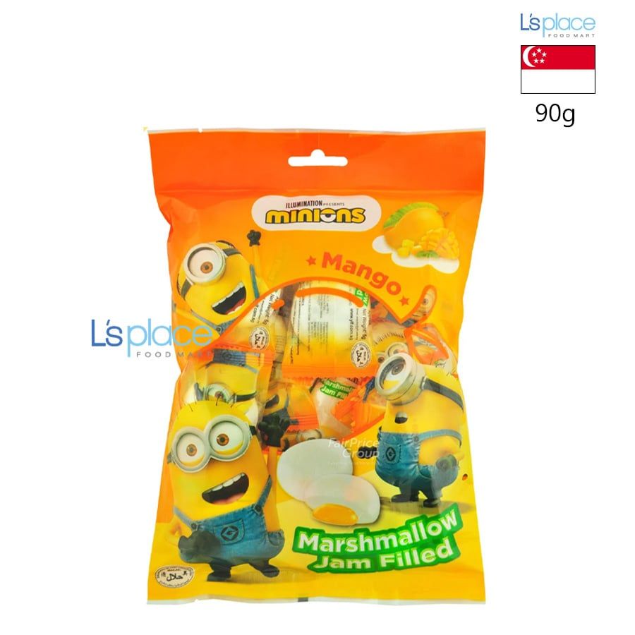 Beardy Minions Kẹo dẻo marsmallows nhân hương xoài
