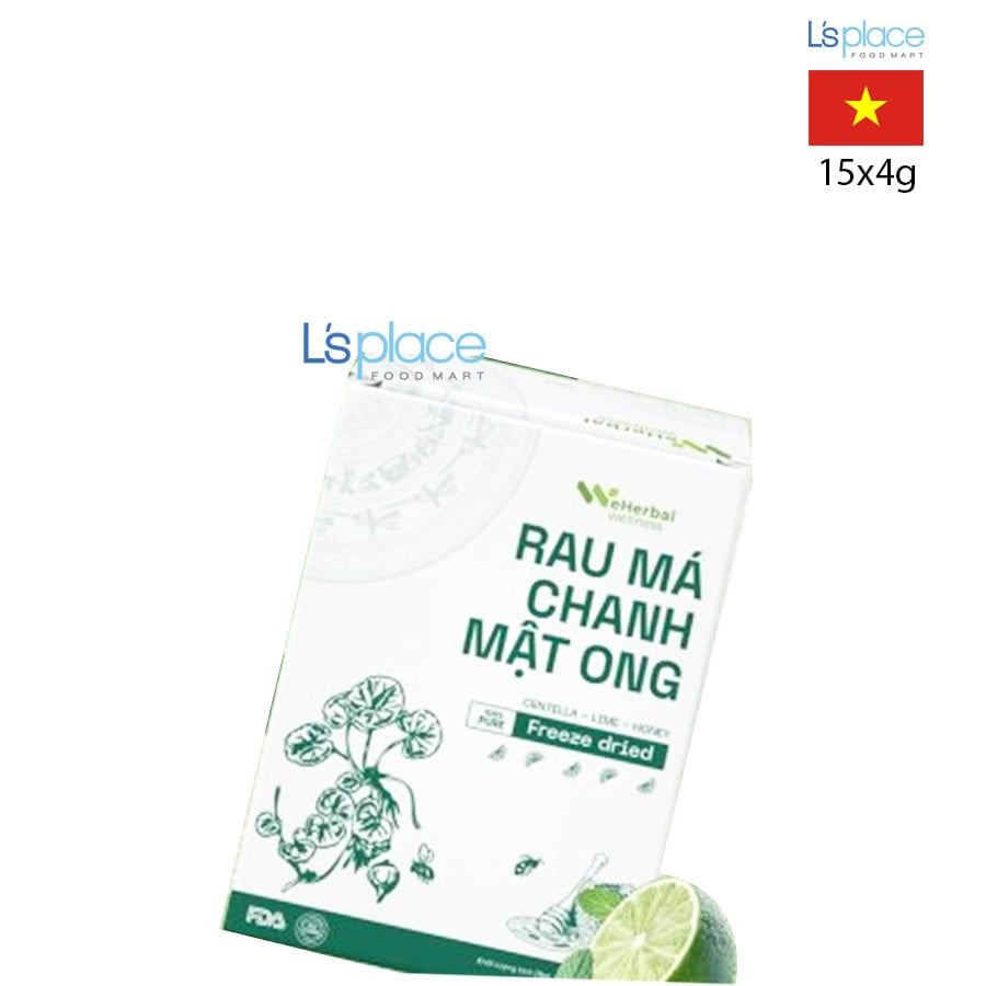 eHerbal Bột uống rau má chanh mật ong