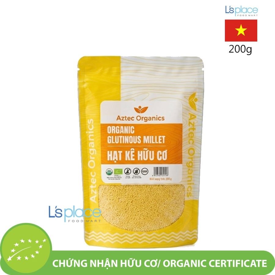 Aztec Organics hạt kê hữu cơ