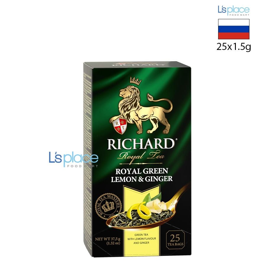 Richard Trà xanh Chanh vàng & gừng