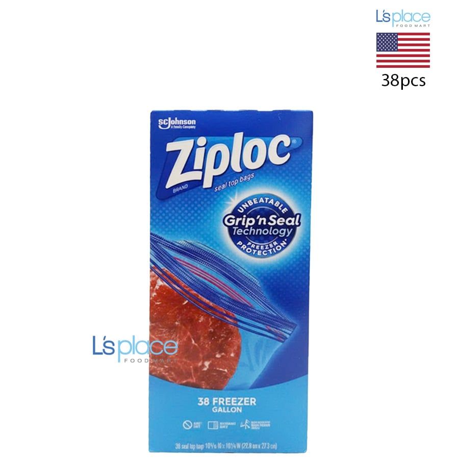 Ziploc Túi trữ đông Gallon 26.8cm x 27.3cm