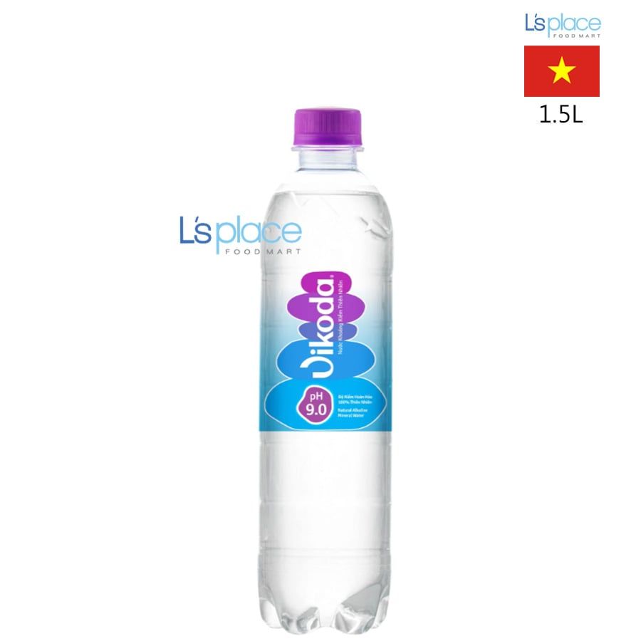Vikoda Nước Khoáng Kiềm Thiên Nhiên Chai 1,5L