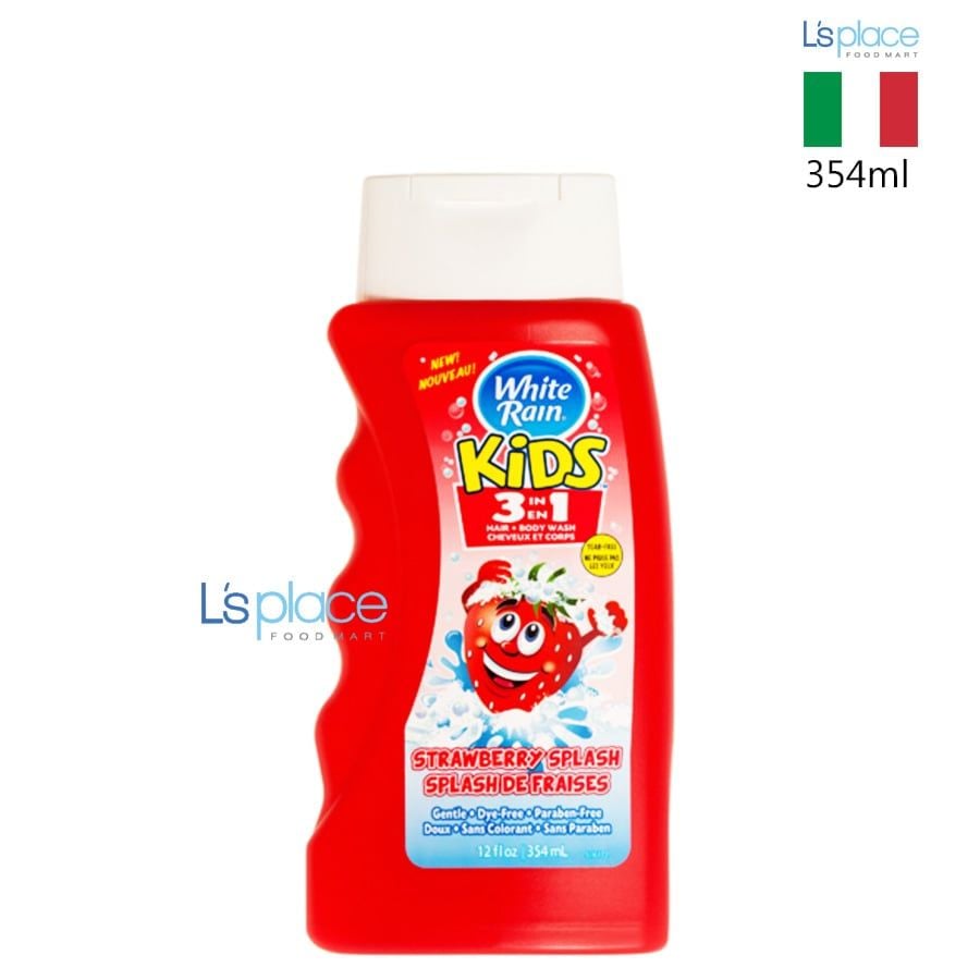 White Rain Tắm, Gội và Xả Cho Trẻ Em Strawberry Splash