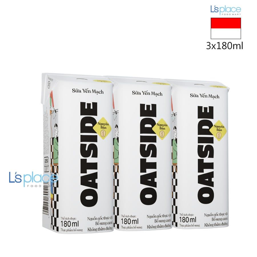 Oatside Sữa yến mạch vị Nguyên Bản