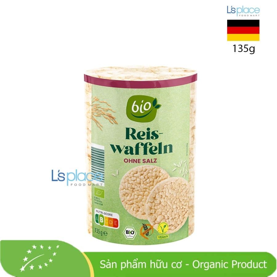 Bio Bánh gạo không muối hữu cơ