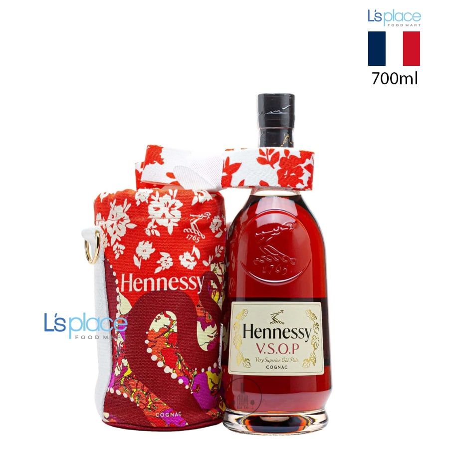 Hennessy Rượu cognac VSOP kèm túi vải đỏ