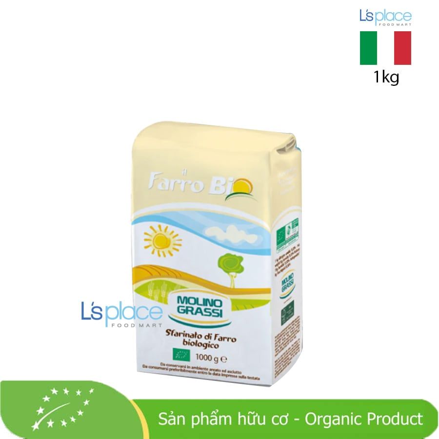 Molino Grassi Bột mì Spelt hữu cơ