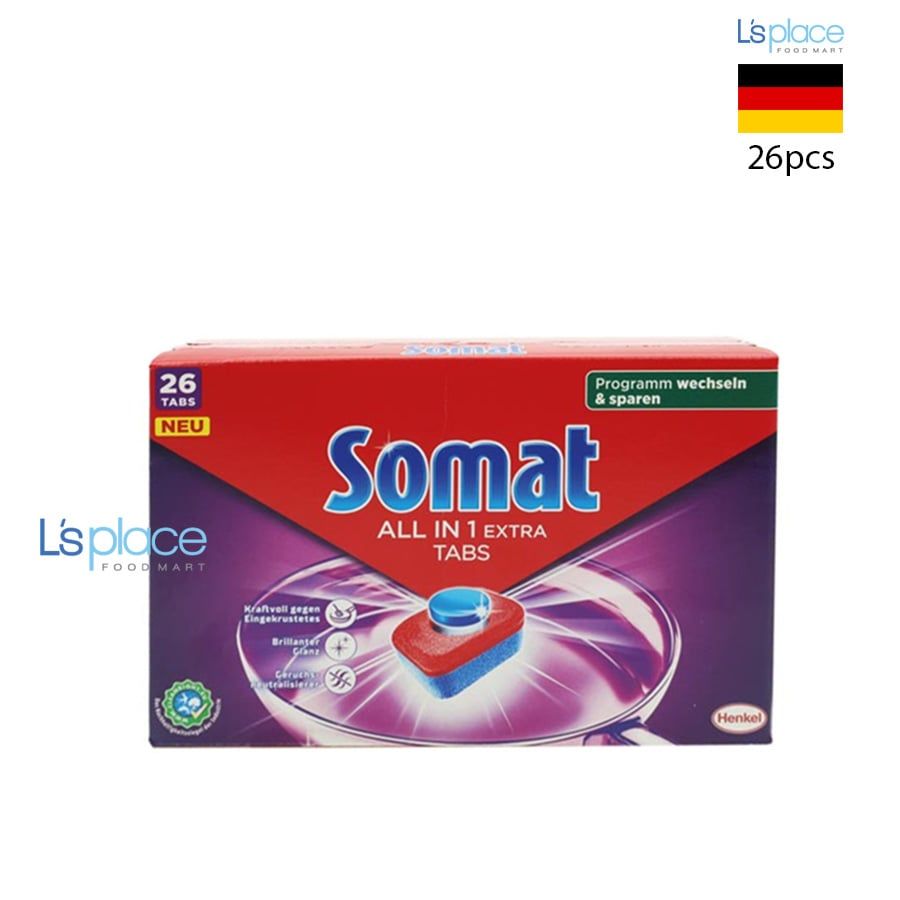 Somat Viên rửa bát All in 1 Extra