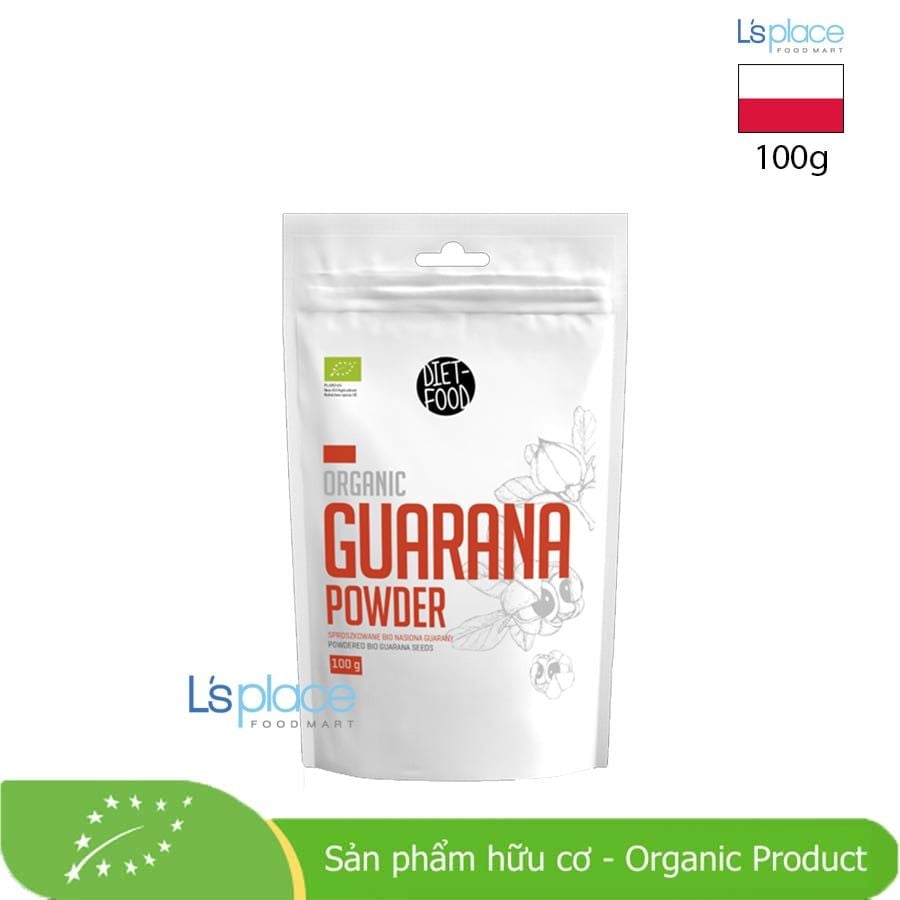 Diet Food Bột quả Guarana hữu cơ
