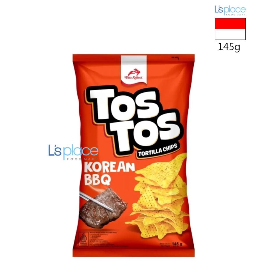 Tos Tos Bánh Tortilla chips vị BBQ Hàn Quốc