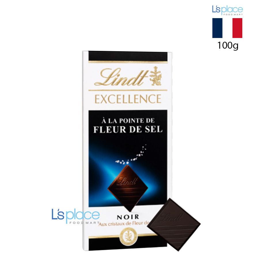 Lindt Excellence Thanh socola đen vị muối