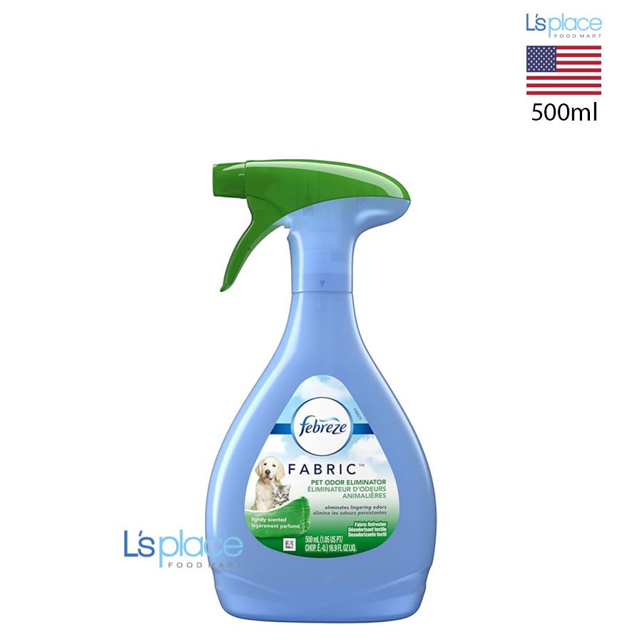 Febreze Fabric Xịt thơm quần áo khử mùi thú cưng