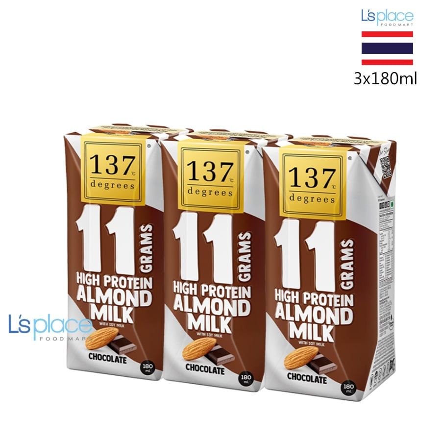 137 Degrees Sữa hạnh nhân cao đạm vị socola