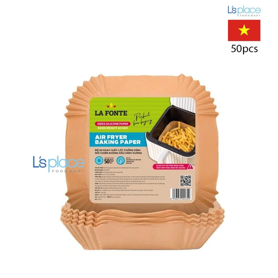 La Fonte Khay giấy lót chống dính hình vuông
