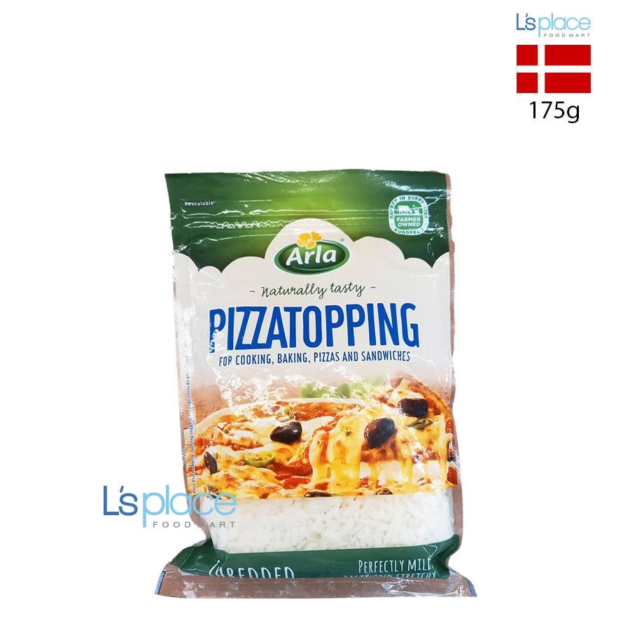 Arla Phomai phủ bánh Pizza