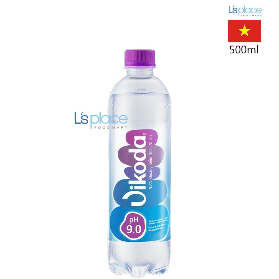 Vikoda Nước Khoáng Kiềm Thiên Nhiên Chai 500ml