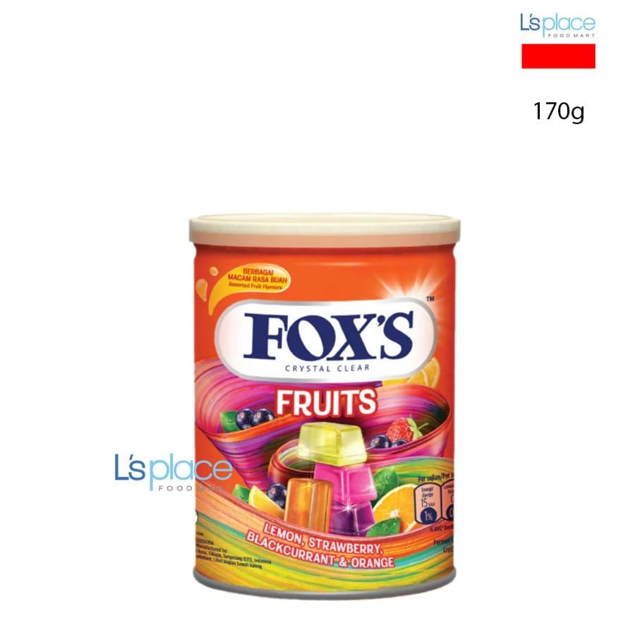 Fox's Crystal Clear Kẹo trái cây