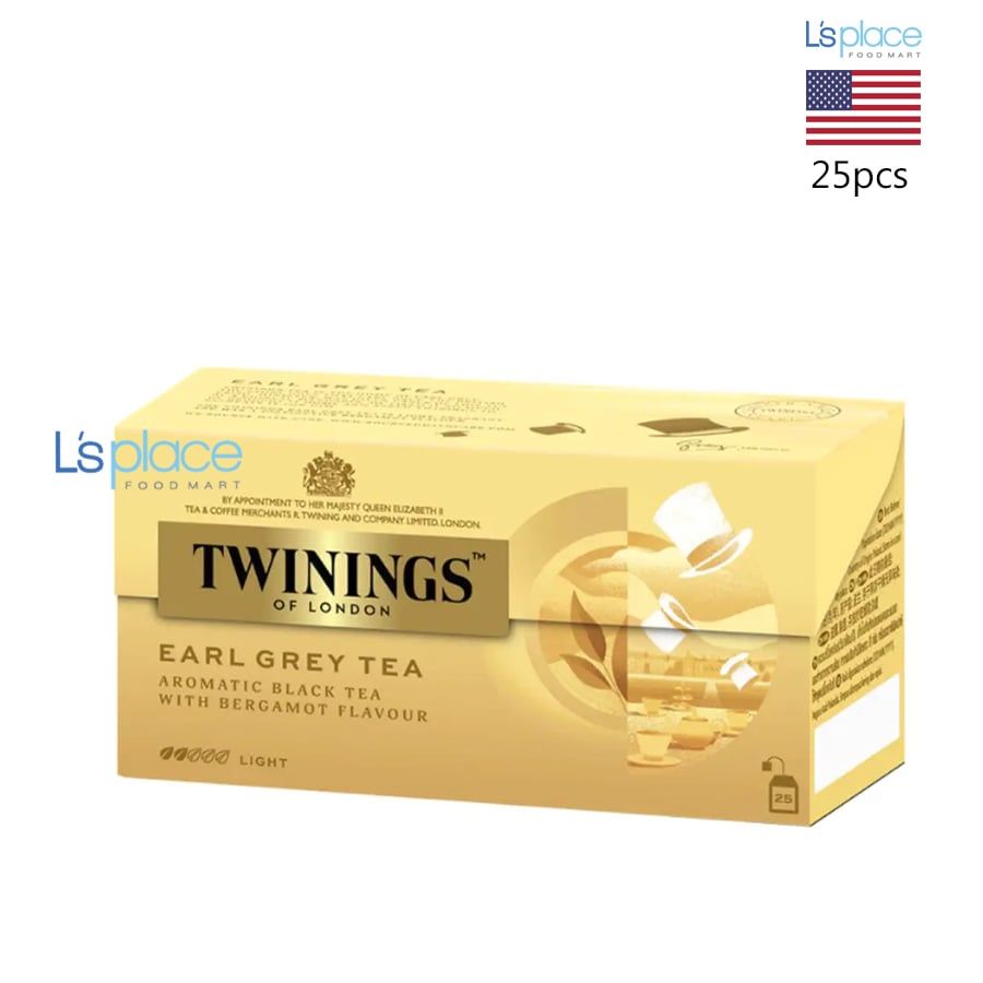Twinings Trà bá tước Earl Grey hộp 25