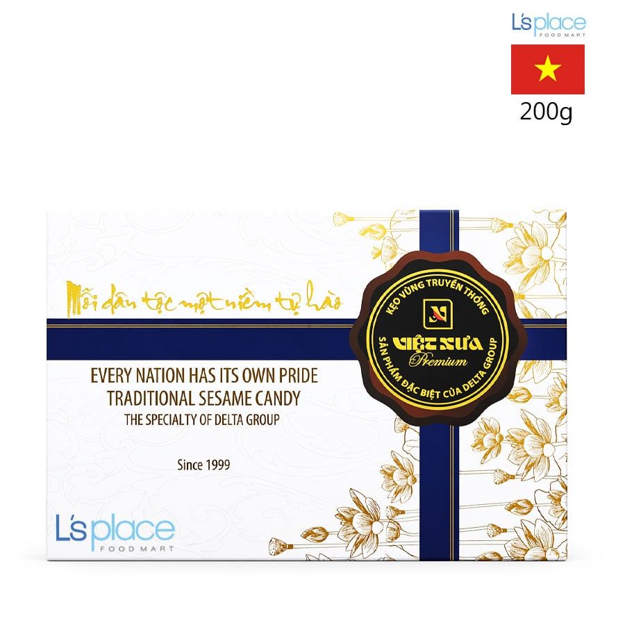 Việt Xưa Kẹo vừng trắng & vừng đen