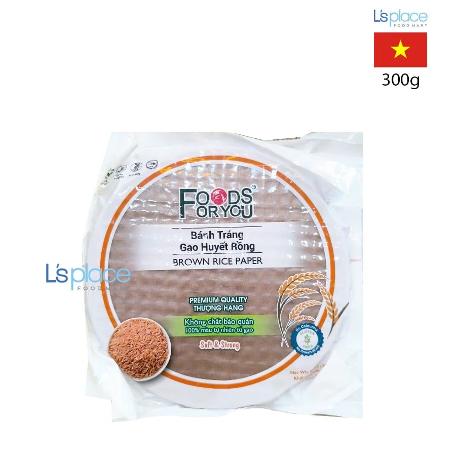 Foods for you Bánh tráng gạo huyết rồng 22cm