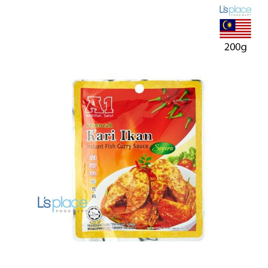 A1 Xốt cà ri cá Kari Ikan