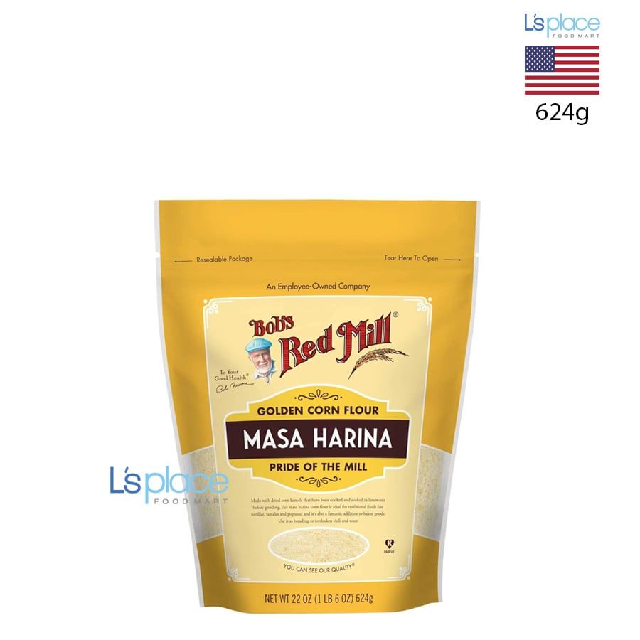 Bob's Red Mill Bột ngô vàng Masa Harina