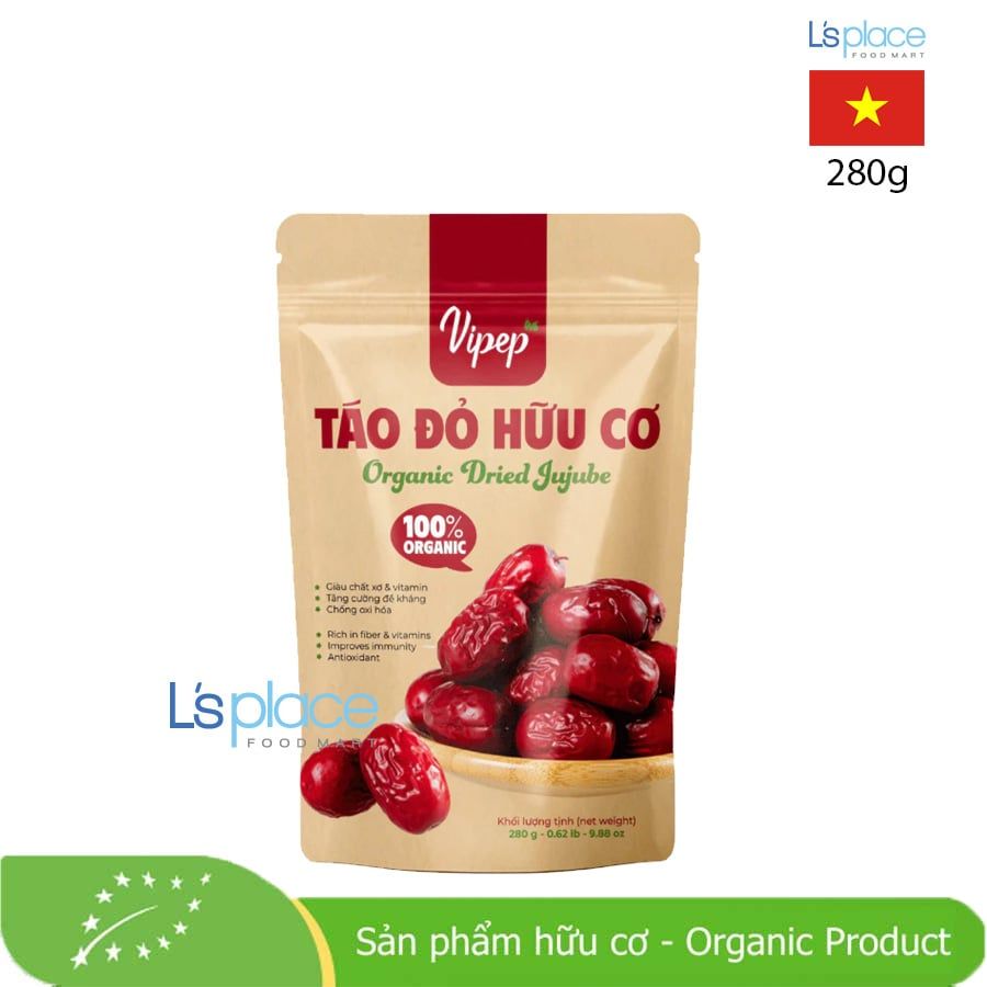 Vipep Táo đỏ hữu cơ