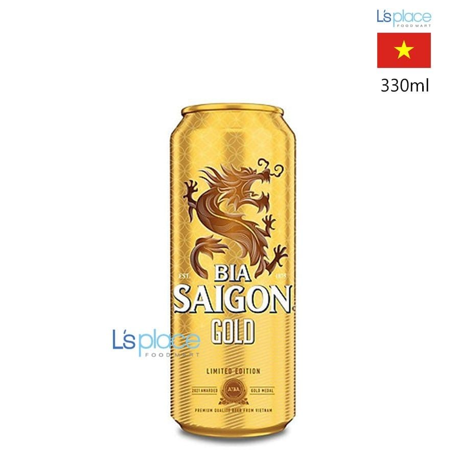 Sài Gòn Bia lon Gold