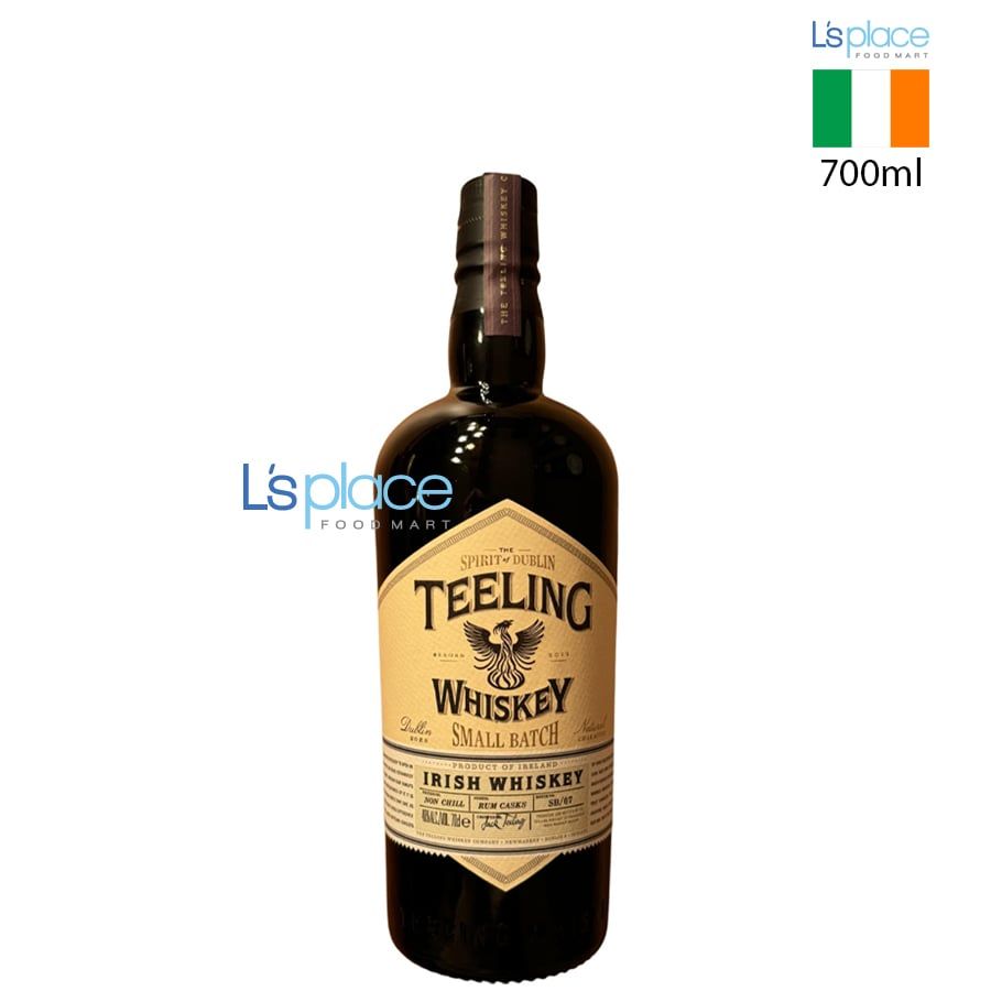 Teeling Rượu whiskey Small Batch hộp sắt