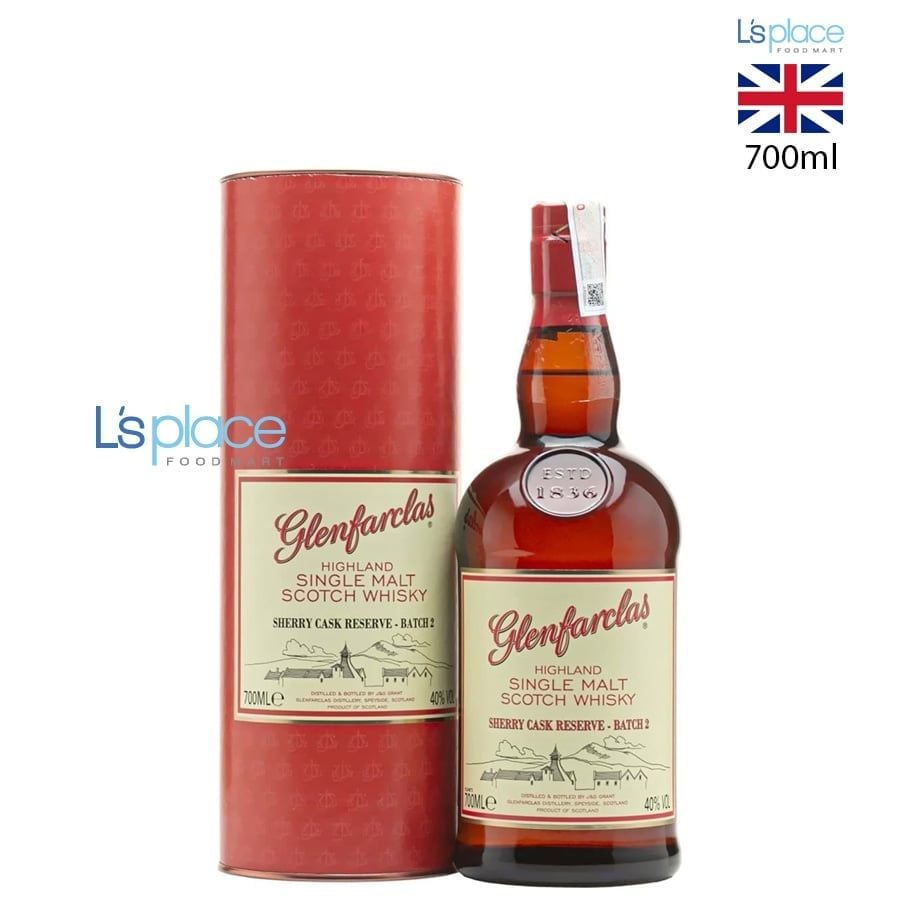 Glenfarclas Rượu Whisky Sherry Cask Reserve