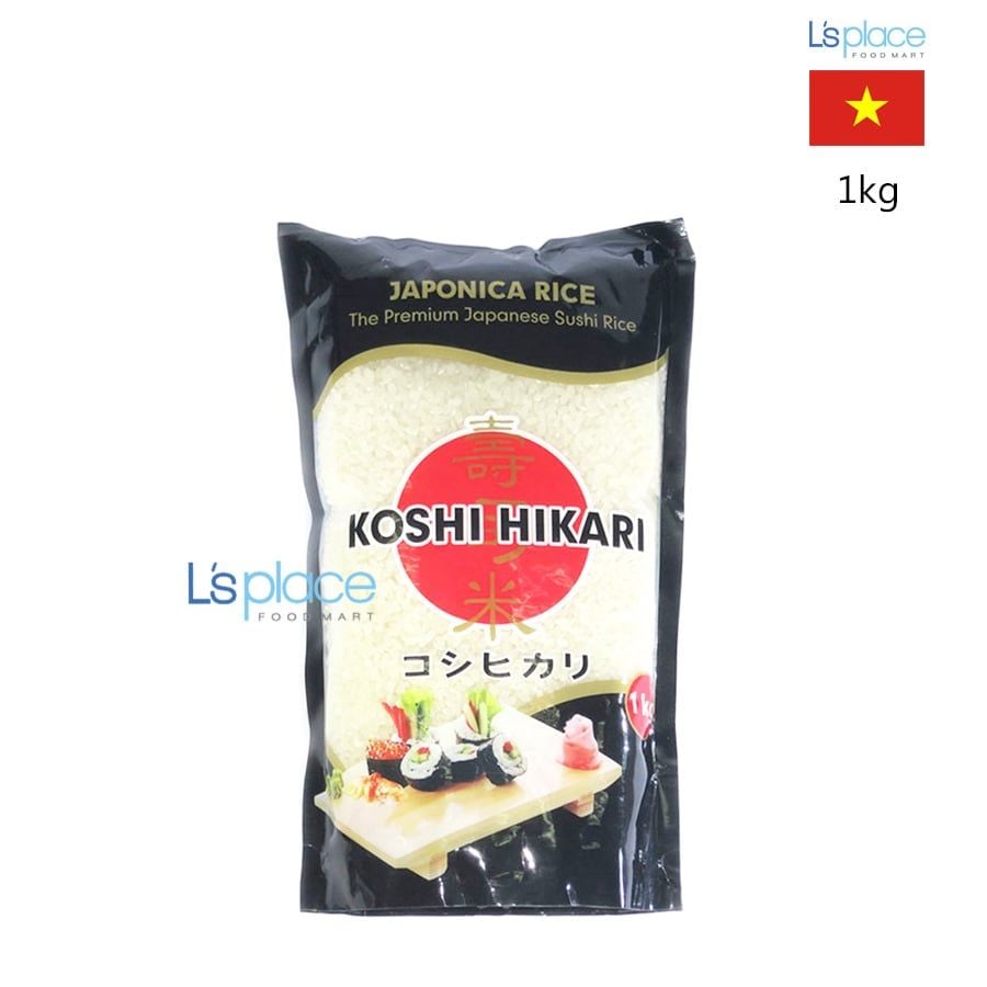 Koshi Hikari Gạo Nhật Japonica túi 1kg