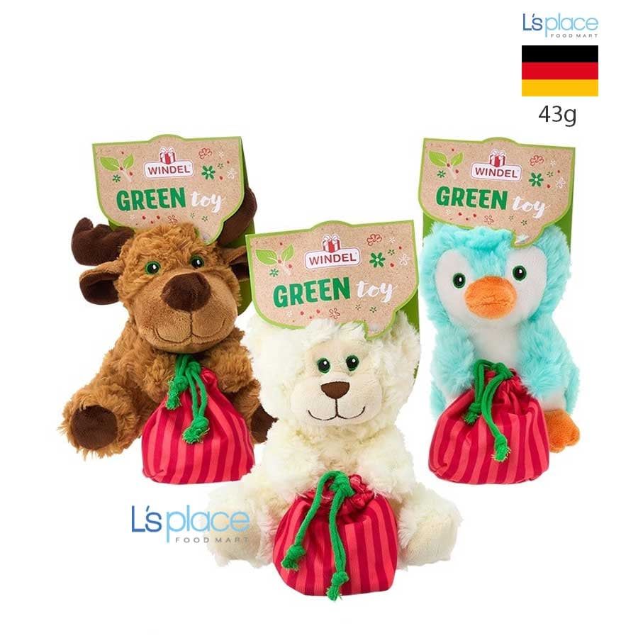 Windel Túi socola kèm thú bông Green Toy