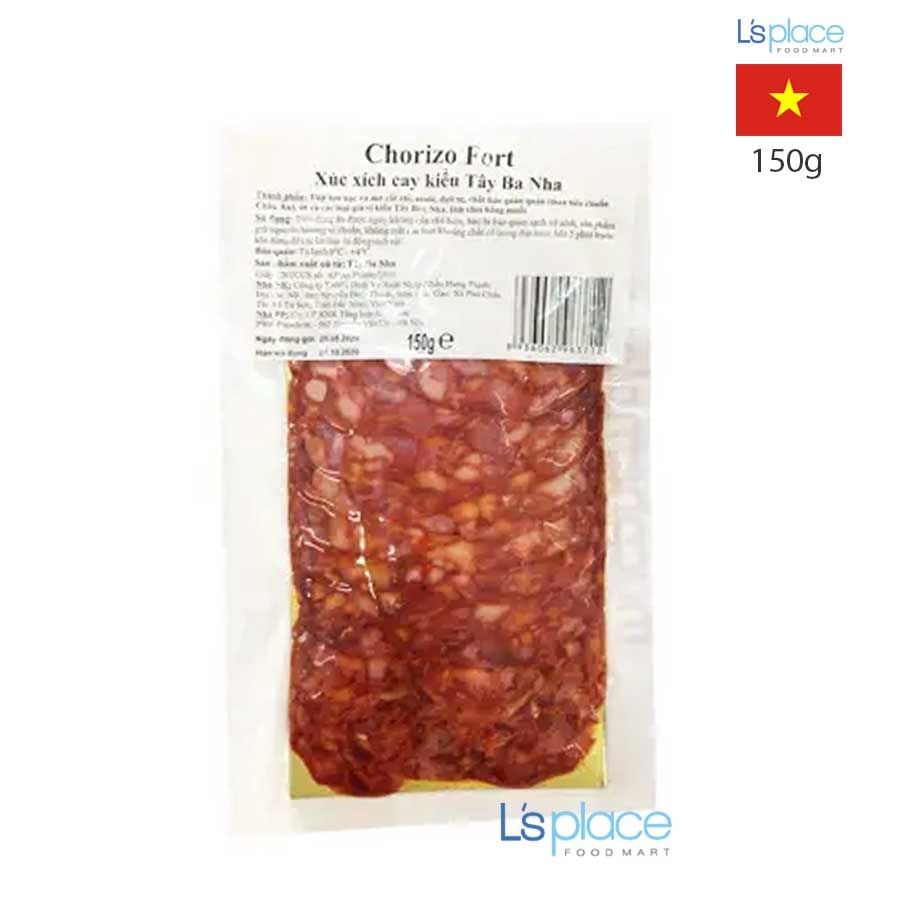 Xúc xích cay kiểu Tây Ban Nha Chorizo Fort
