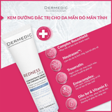  REDNESS Concentrate Cream For Chronic  - Kem dưỡng dành cho da nhạy cảm mẫn đỏ 