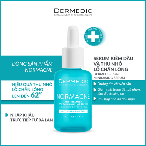  NORMACNE Pore Minimizing Serum - Serum se khít lỗ chân lông dành cho da dầu mụn 