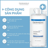  HYDRAIN Micellar Water H2O 500ml - Nước tẩy trang dành cho da khô và da mất nước 