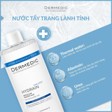  HYDRAIN Micellar Water H2O 500ml - Nước tẩy trang dành cho da khô và da mất nước 