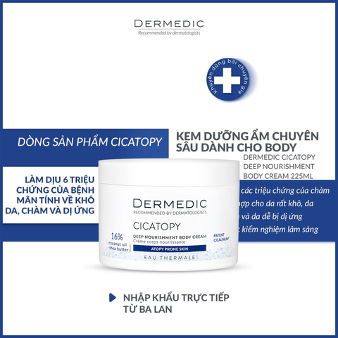 CICATOPY DEEP NOURISHMENT BODY CREAM - Kem dưỡng ẩm chuyên sâu dành cho body 