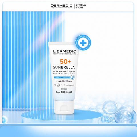  SUNBRELLA Ultra-light fluid SPF 50+ oily and combination skin - Kem chống nắng dành cho da dầu, da hỗn hợp 