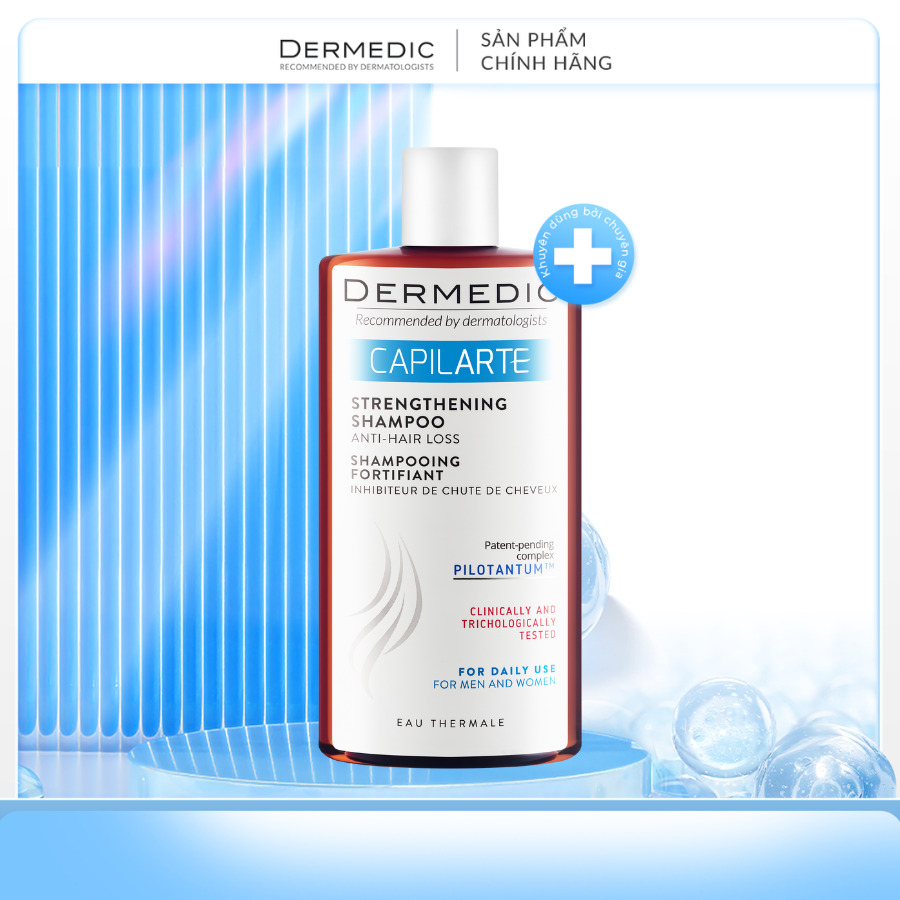  CAPILARTE Strengthening Anti-hair Loss Shampoo - Dầu gội cải thiện tình trạng rụng tóc 