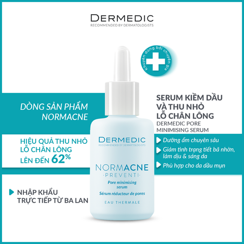  NORMACNE Pore Minimizing Serum - Serum se khít lỗ chân lông dành cho da dầu mụn 